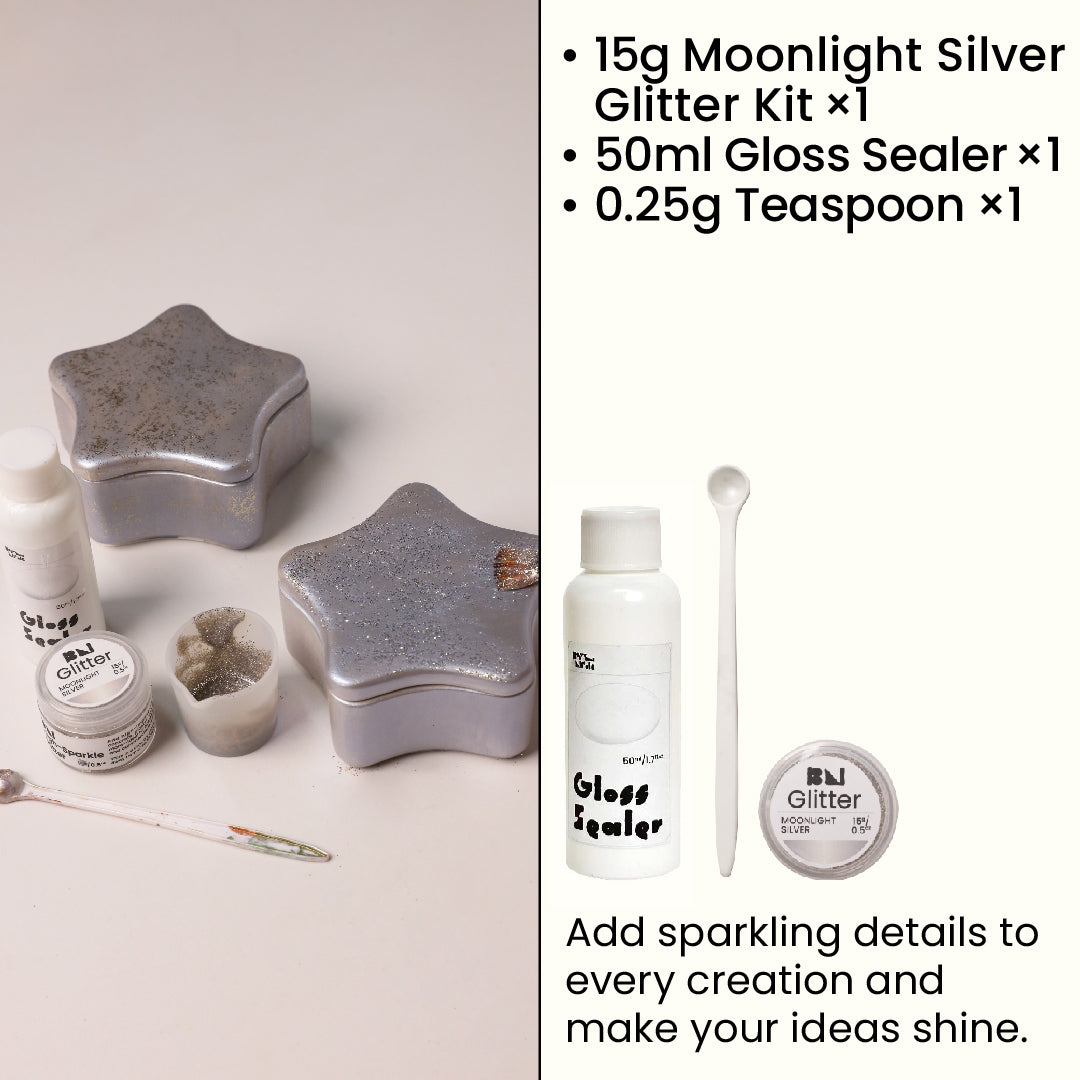 Azulmostaza x Boowan Nicole｜Twinkling Star Candle Jar Silicone Mold