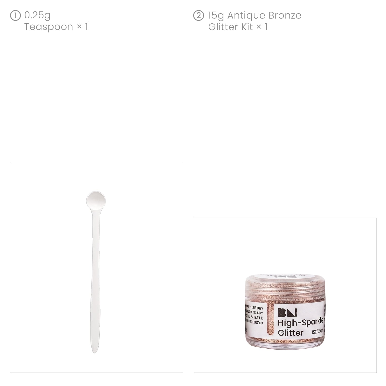 6-Color High-Sparkle Glitter Set for Holiday craft