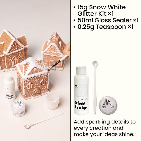 High-Sparkle Glitter  -Snow White