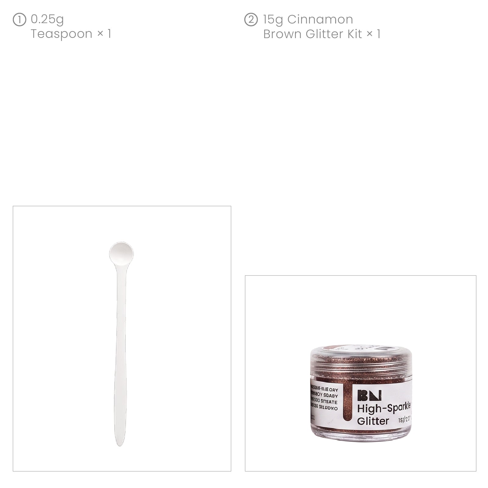6-Color High-Sparkle Glitter Set for Holiday craft