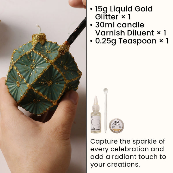 Liquid Gold Glitter Kit