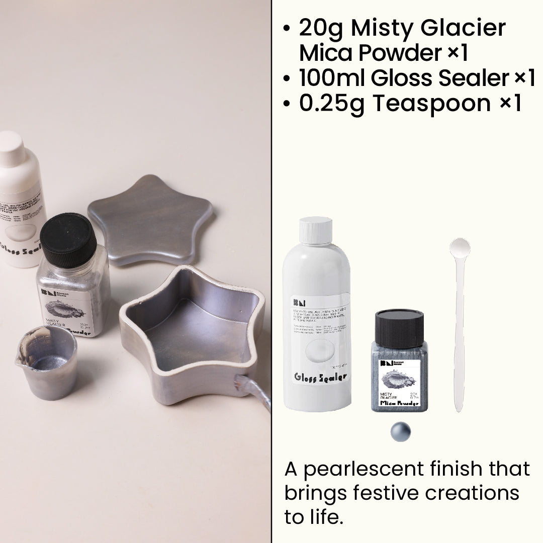 Azulmostaza x Boowan Nicole｜Twinkling Star Candle Jar Silicone Mold