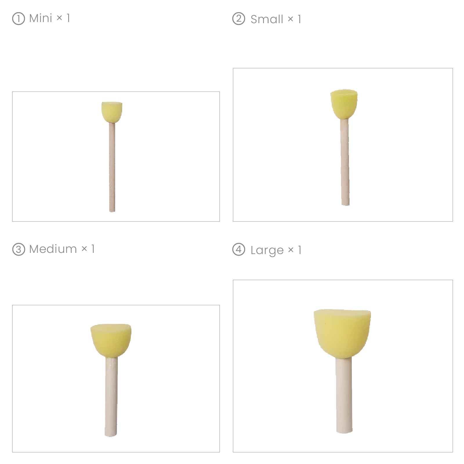 Colored Glossy Candle Varnish Set- 4 Of Pearl Colors