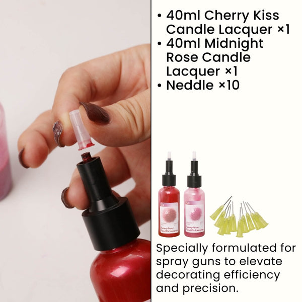 Valentine Candle Lacquer Set