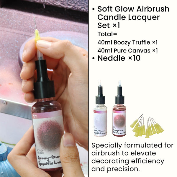 Soft Glow Airbrush Candle Lacquer Set