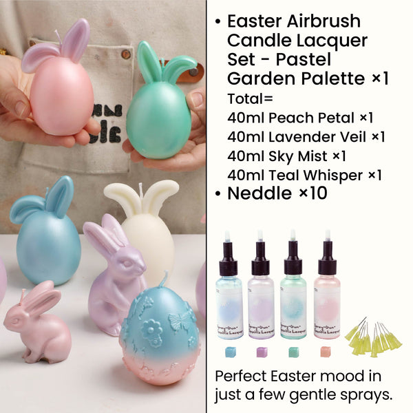 Easter Candle Spray Lacquer Set