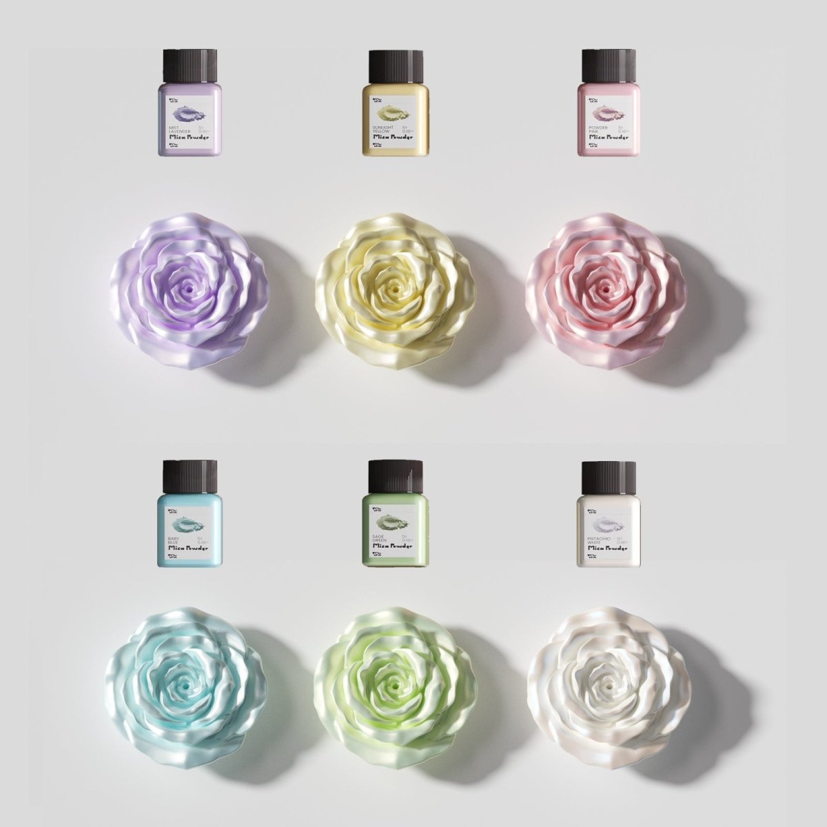 Serene Rose Incense Holder Silicone MoldIncense Holder MoldSH1219