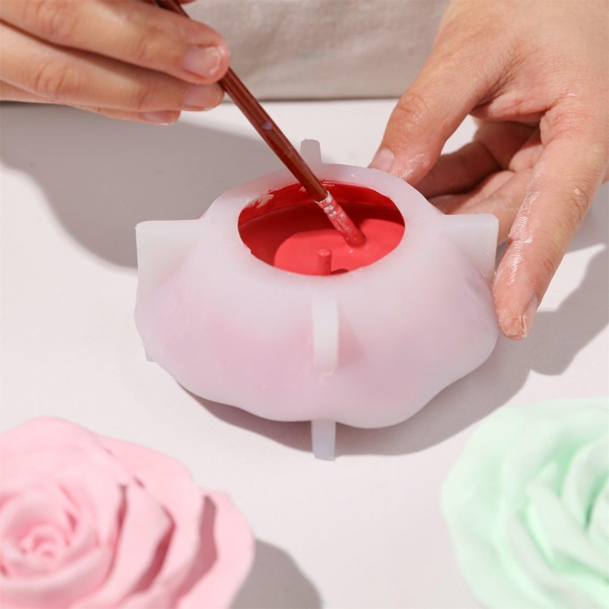 Use a brush to manually remove air bubbles-Boowan Nicole