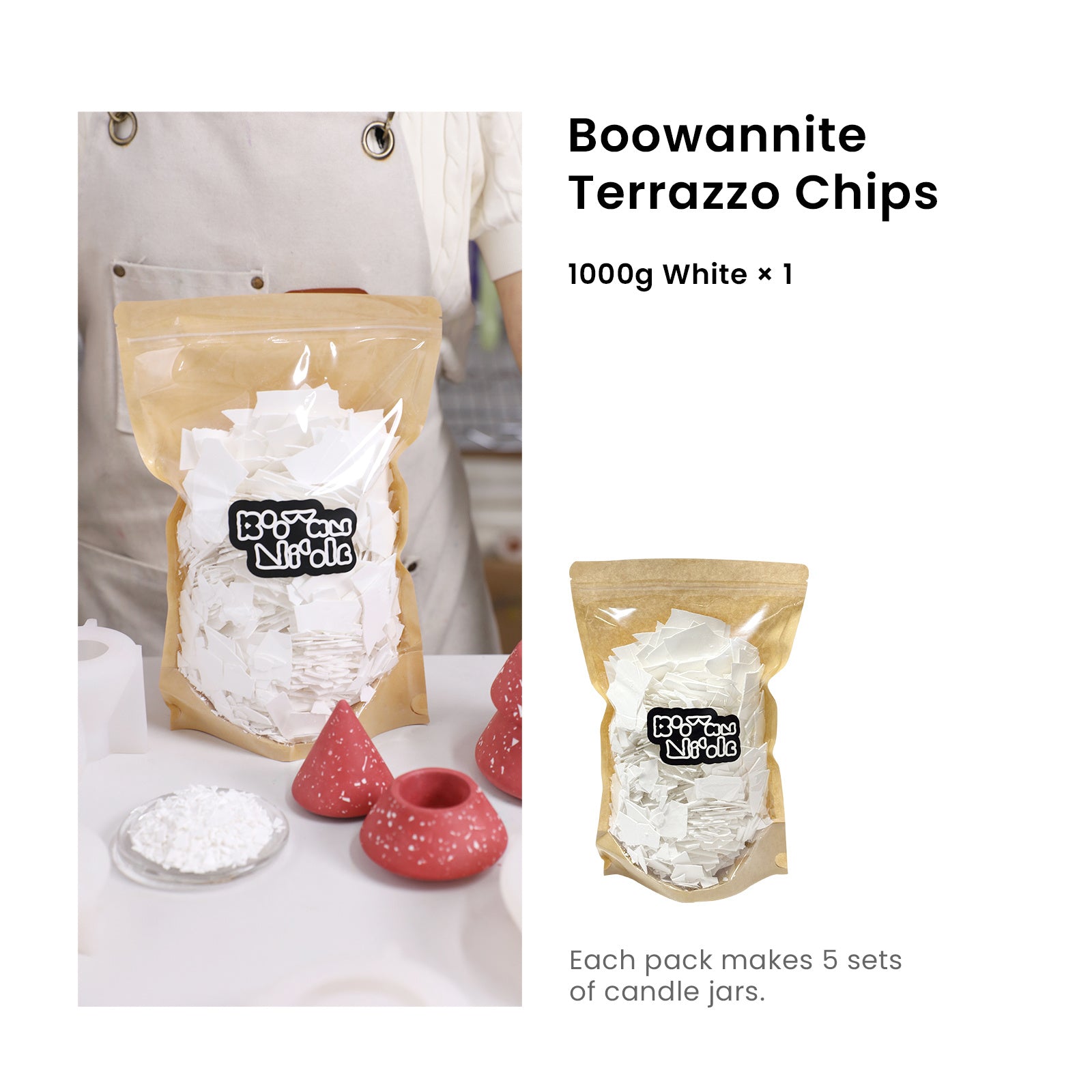 Buy 1kg Boowannite Terrazzo Chips- Boowan Nicole
