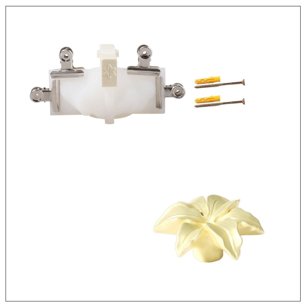 Get the lily coat hook silicone mold - Boowan Nicole