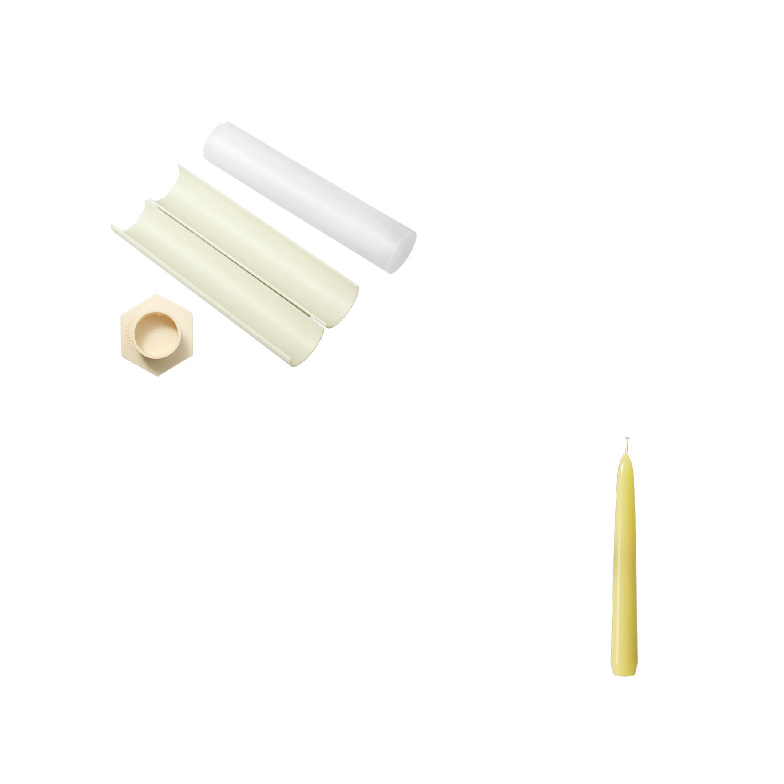 Maria Nuvem × Boowan Nicole | Copo de Luz Candle Holder Silicone Mold