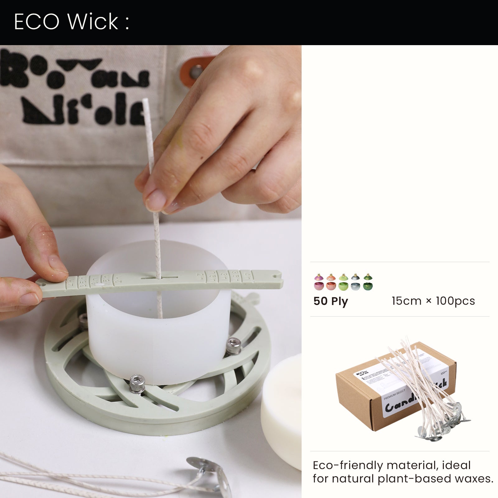 4oz Christmas Twinkle Bauble Candle Jar & Refill Silicone Mold Collection