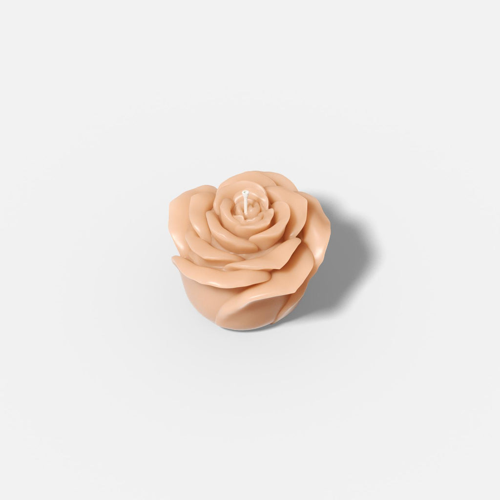 Handmade Rose Candle - Boowan Nicole