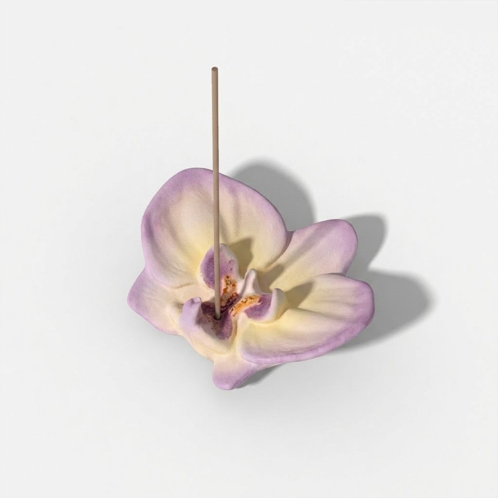 Soft Orchid Incense Holder Silicone Mold