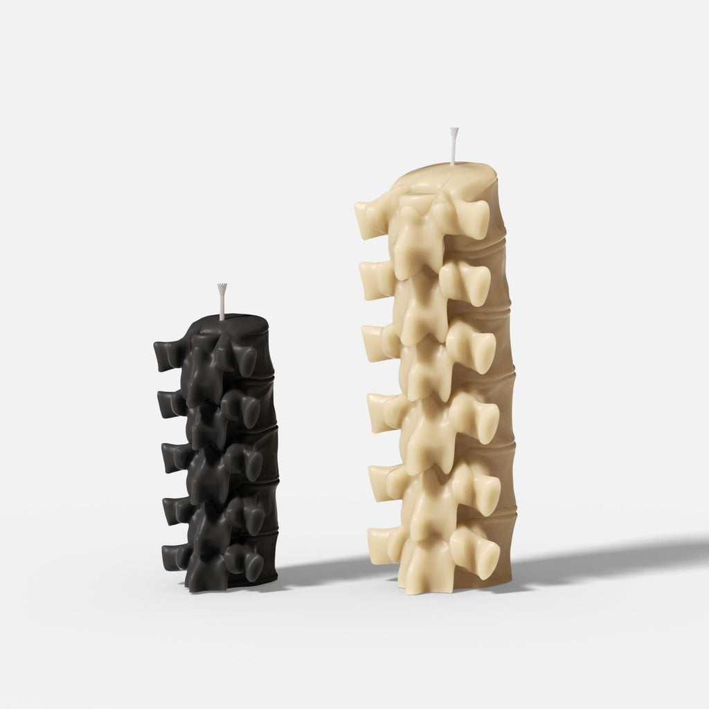 Spooky Spine Candle