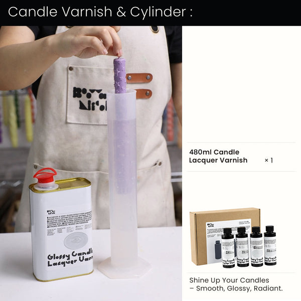 ورنيش الشمعة والأسطوانة