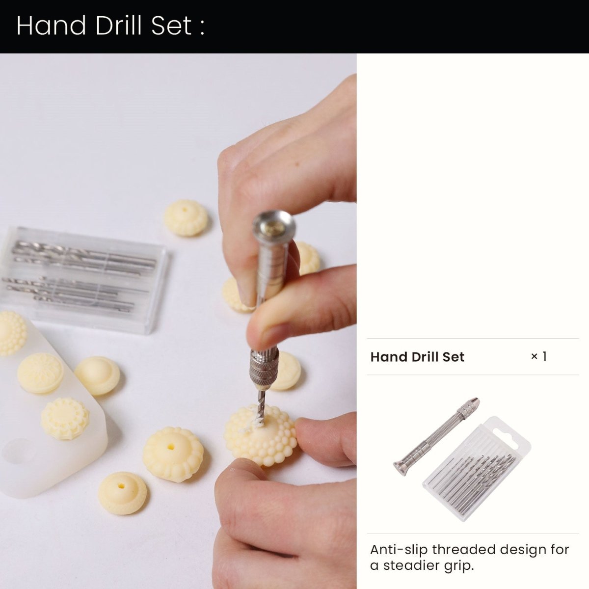 Starlit Dots Christmas Bauble Candle Silicone Mold3D Candle MoldA0118