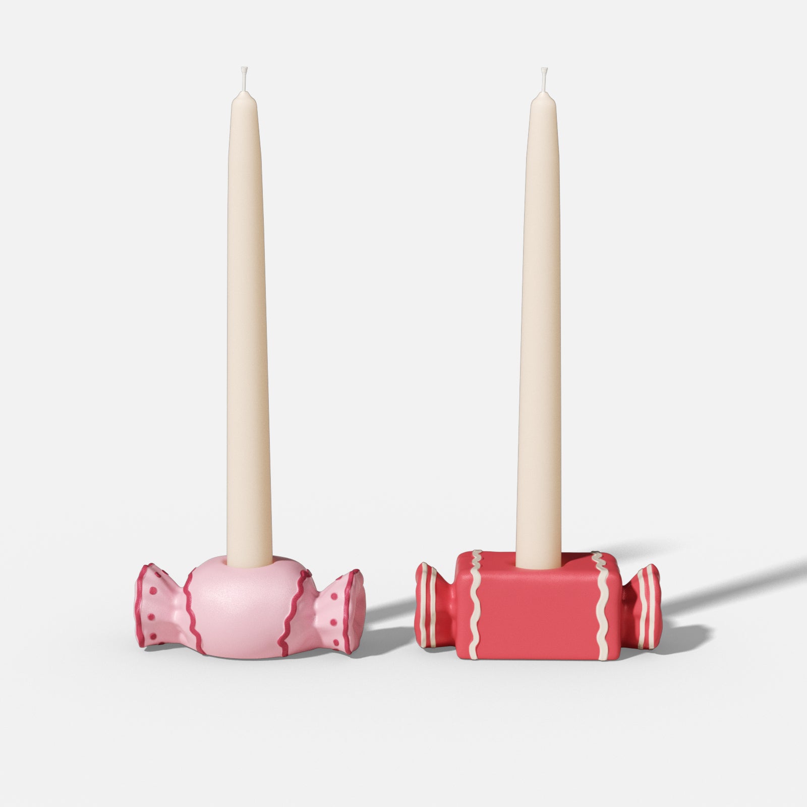 Sugar Candy Candle Holder Silicone  Mold Collection