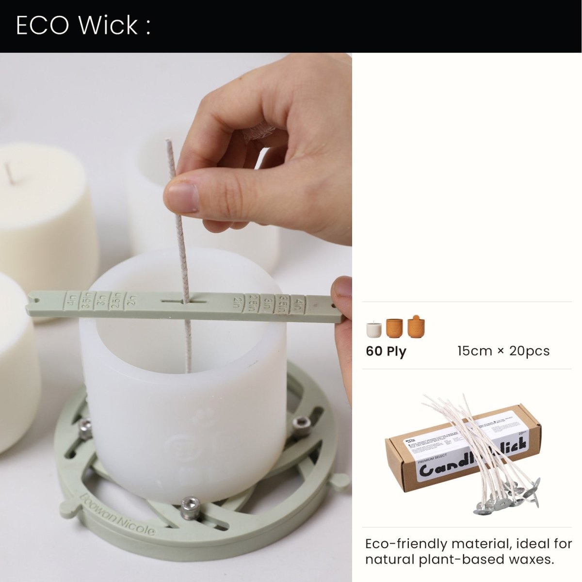 Sunset Ripple Candle Jar Candle Refill Silicone Mold CollectionCandle Jar MoldA0445