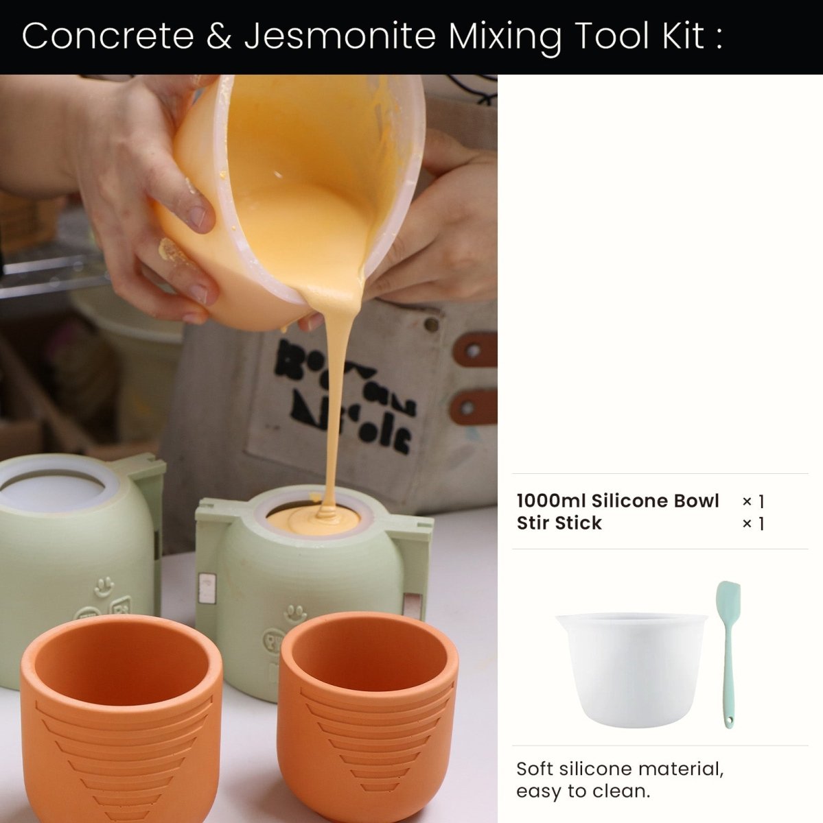 Sunset Ripple Candle Jar Candle Refill Silicone Mold CollectionCandle Jar MoldA0523