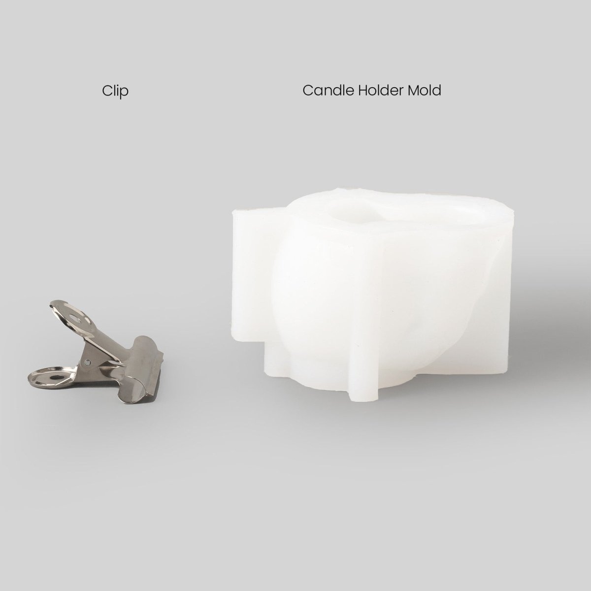 Spooklight Skull Candle Holder Silicone MoldCandle Holder MoldSH0826