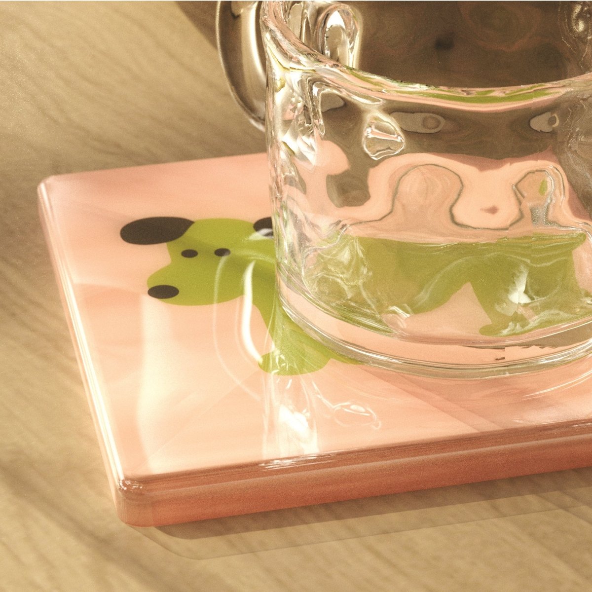 Tea Time Tales Handcrafted Coaster SetCoasterK054-55-56-57