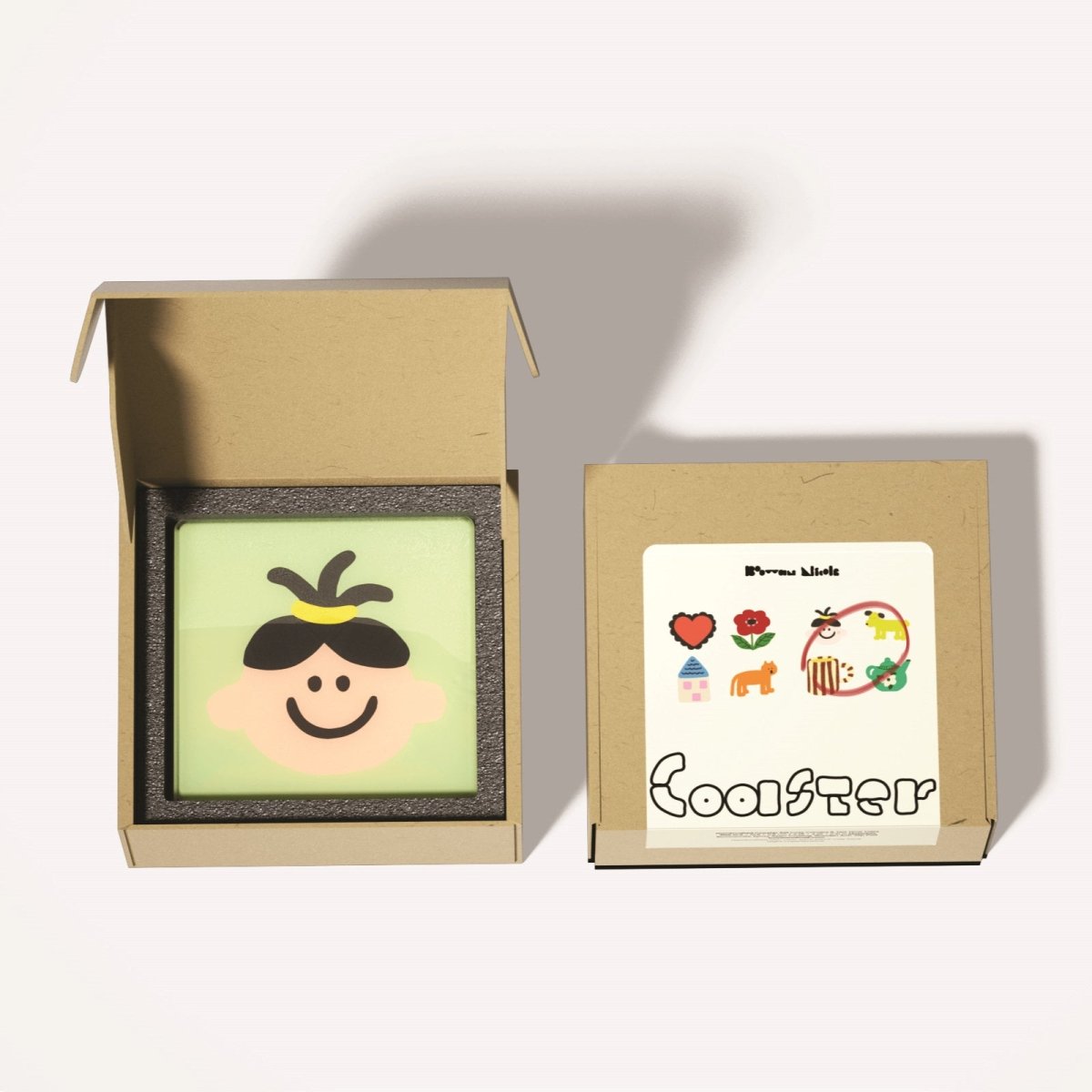 Tea Time Tales Handcrafted Coaster SetCoasterK054-55-56-57