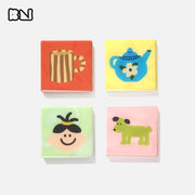 Tea Time Tales Handcrafted Coaster SetCoasterK054-55-56-57