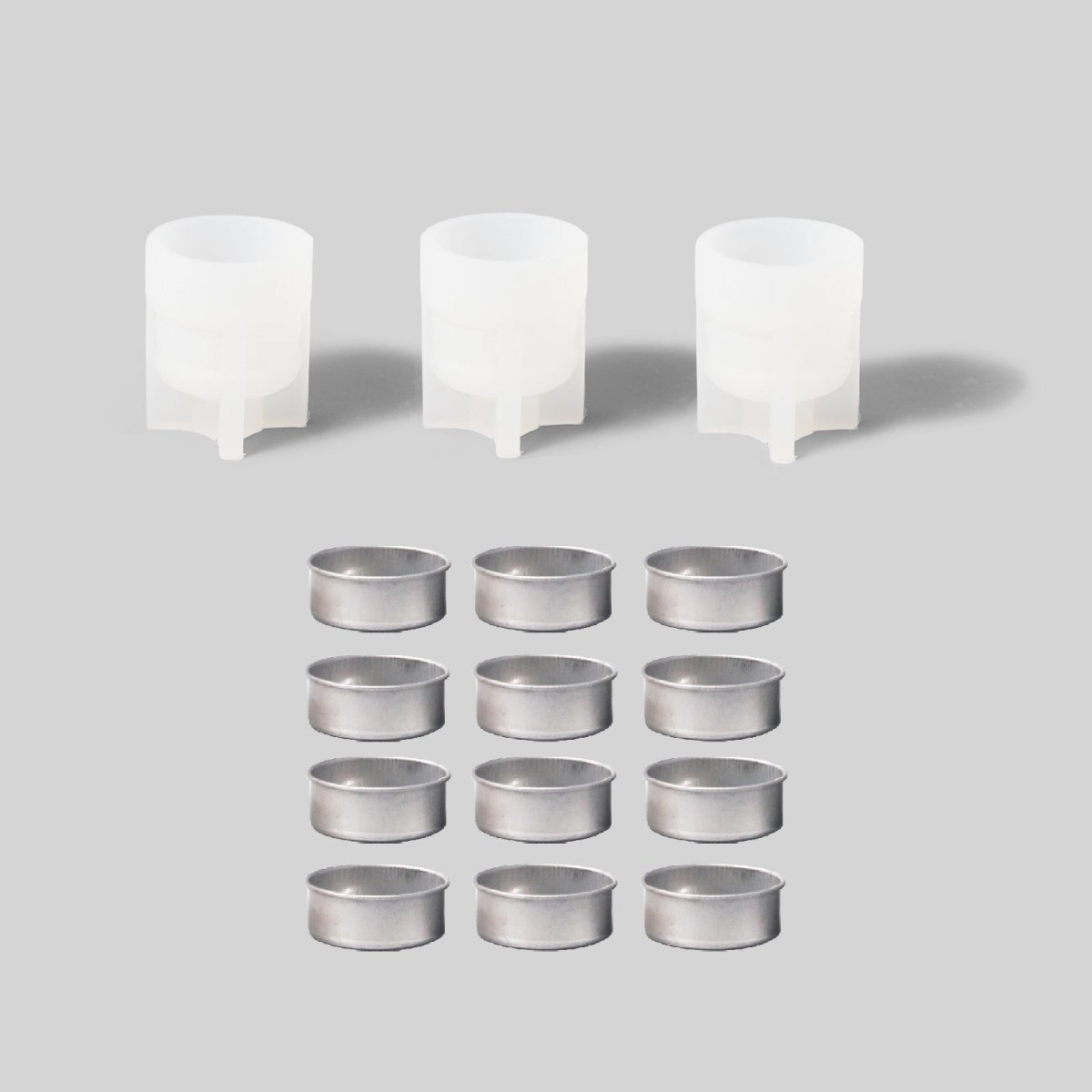 Witch's Hat - Spooky Smile Pumpkin Tealight Candle Silicone Mold Collection for Halloween3D Candle MoldLZ0729+(A0305*5)