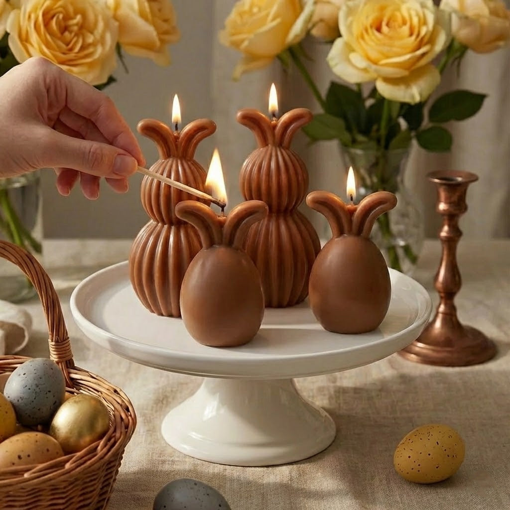 The Little Bunny Tale Candle Silicone Mold Collection