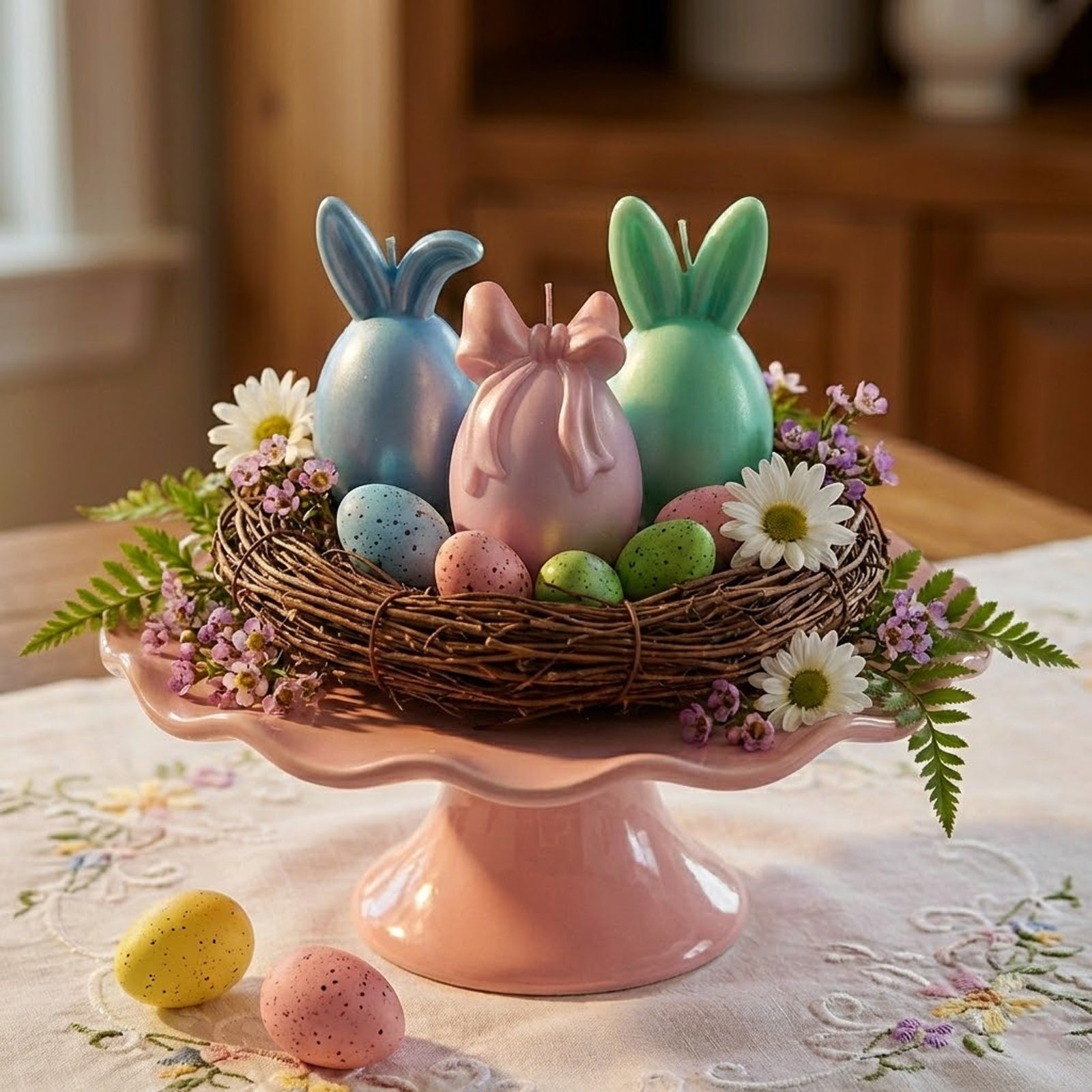 The Bunny Egg Parade Candle Silicone Mold Collection