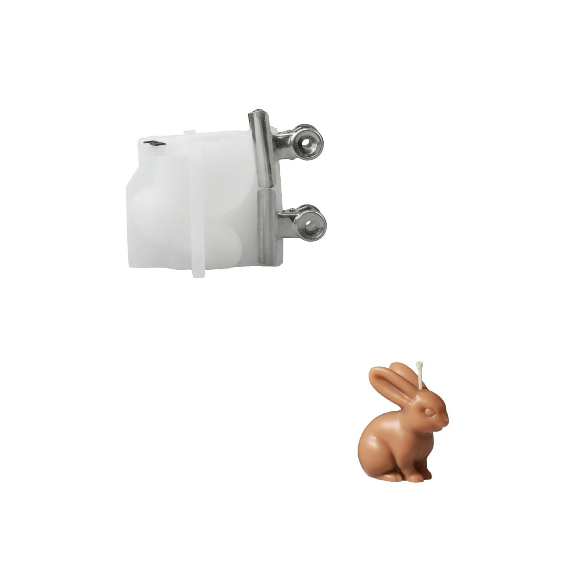 The Bunny Egg Parade Candle Silicone Mold Collection3D Candle MoldLZ1063