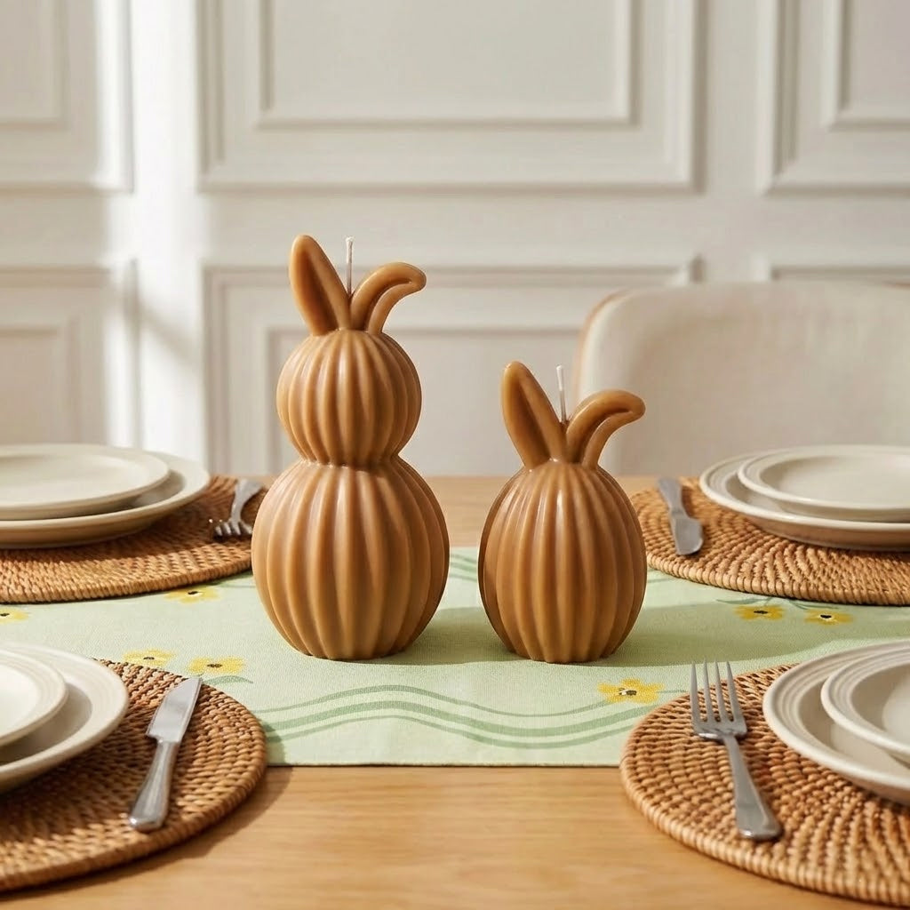 The Little Bunny Show Candle Silicone Mold Collection