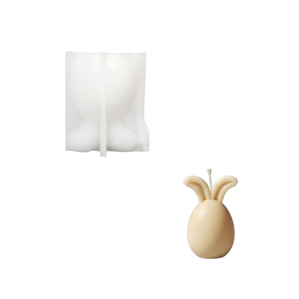 The Little Bunny Tale Candle Silicone Mold Collection3D Candle MoldLZ1021