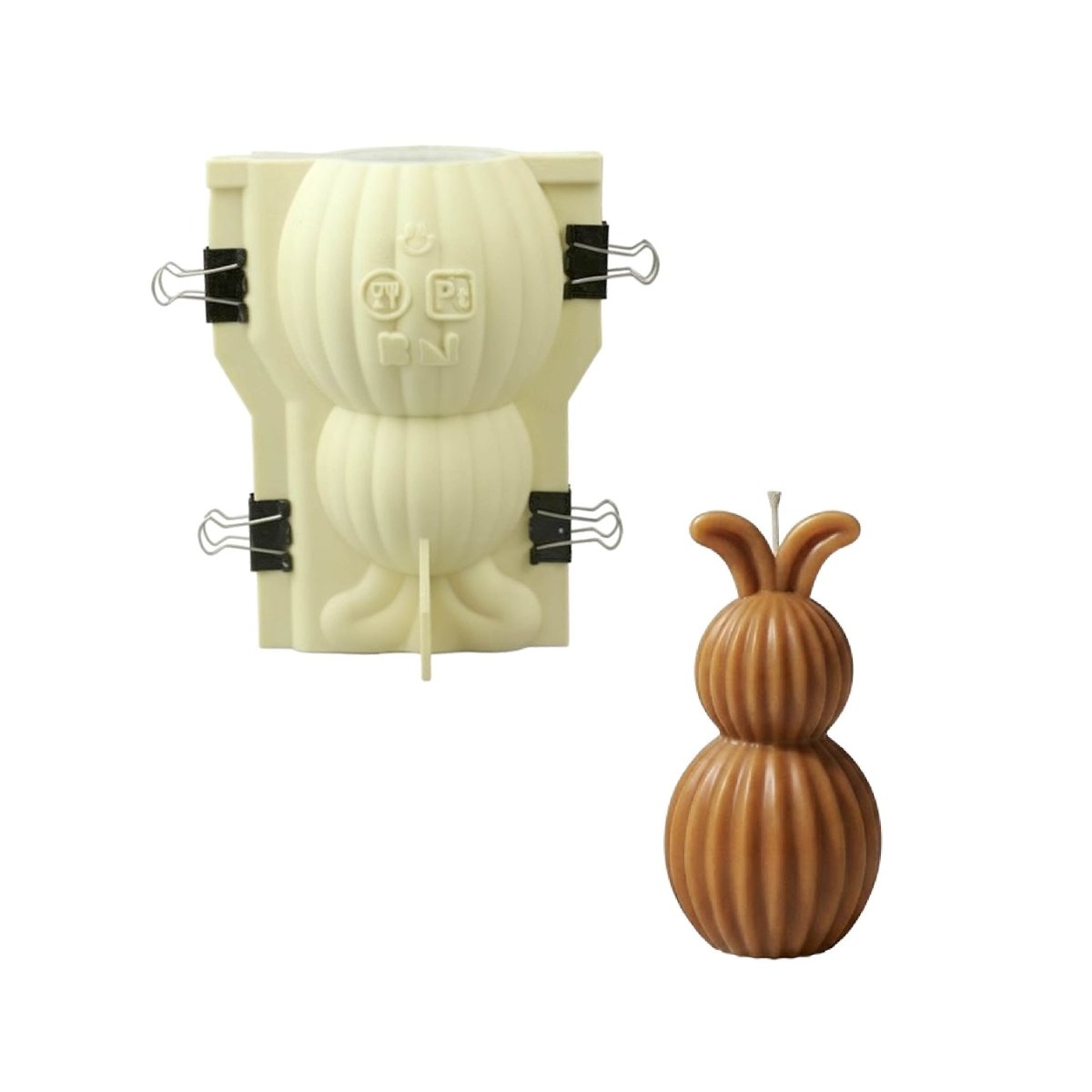 The Little Bunny Tale Candle Silicone Mold Collection3D Candle MoldLZ1056