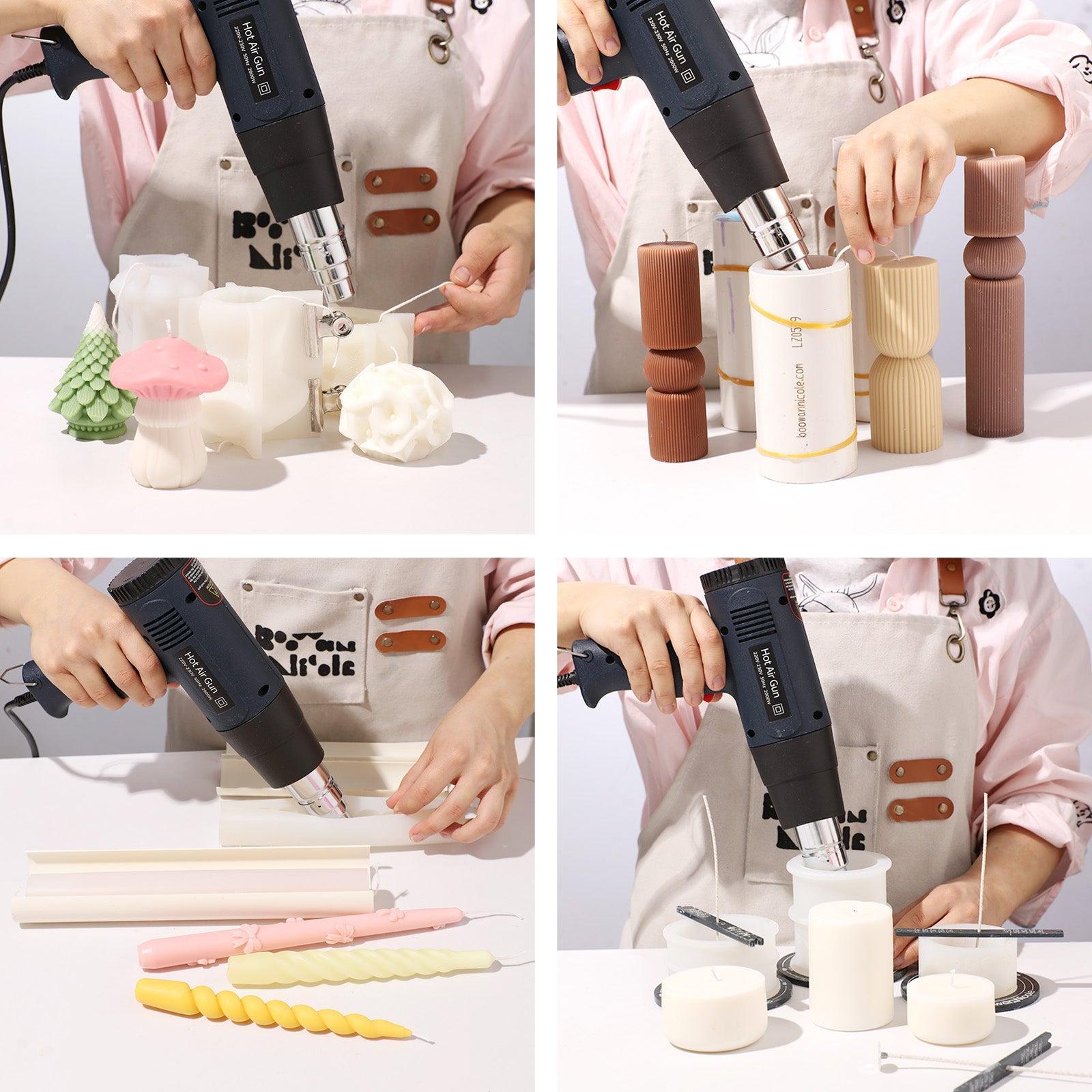 Suitable for a wide range of candle making - 3D candles, pillar candle, taper candle, candle refill -Boowan Nicole