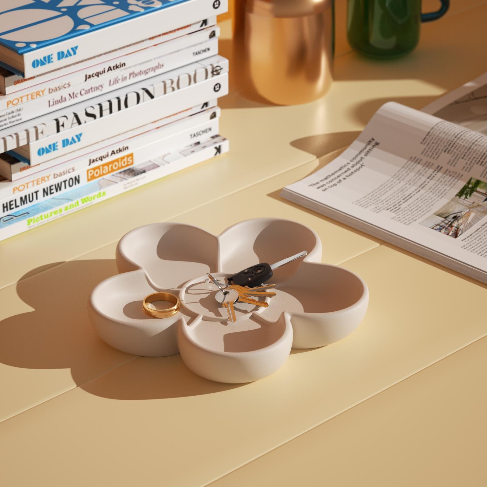 قالب سيليكون صينية مزينة بحواف مزهرة ناعمة Kishkreations × Boowan Nicole