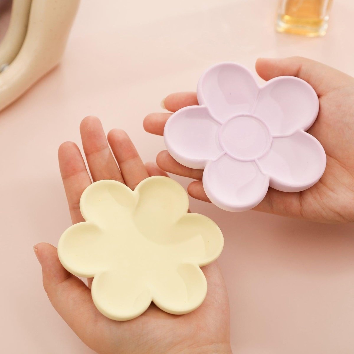 Kishkreations × Boowan Nicole ｜ Gentle Flora Blossom Rimmed Tray Silicone MoldTray MoldSH1069+(A0314*10)