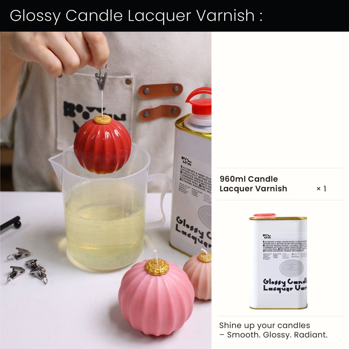 Twist Bloom Christmas Bauble Candle Silicone Mold3D Candle MoldA0365