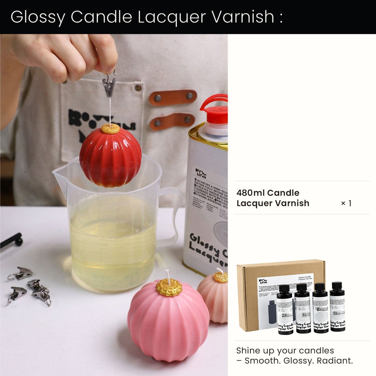Moule en silicone pour bougie et boule de Noël Twist Bloom
