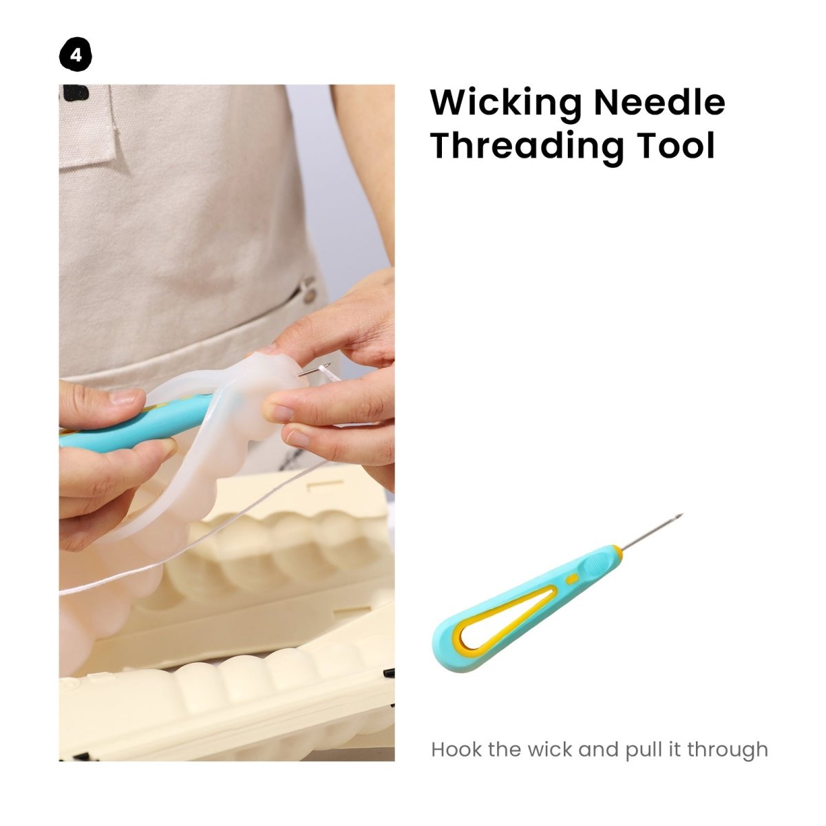 Get the wicking needle threading tool - Boowan Nicole