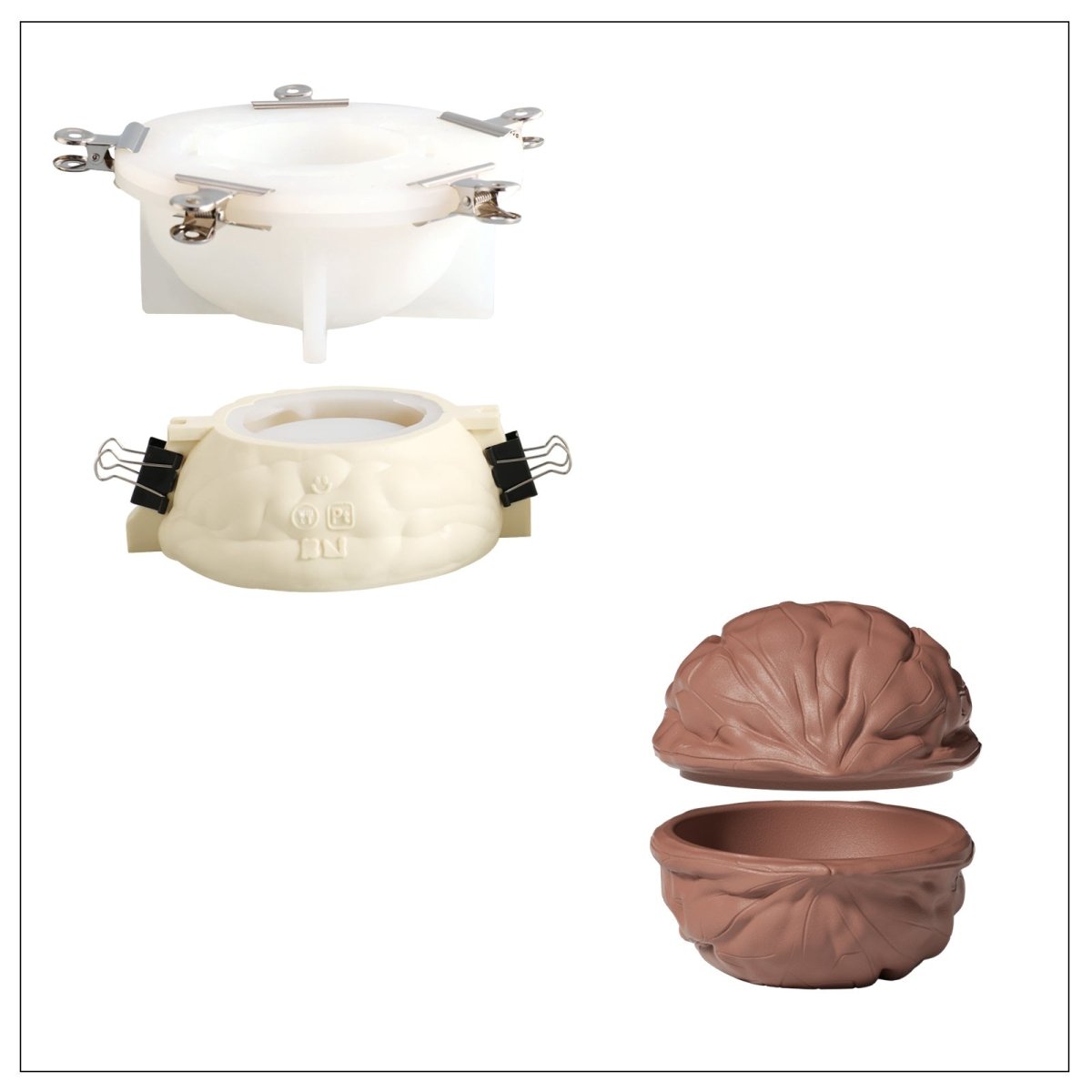 Buy 5oz Walnut Candle Jar Mold - Boowan Nicole