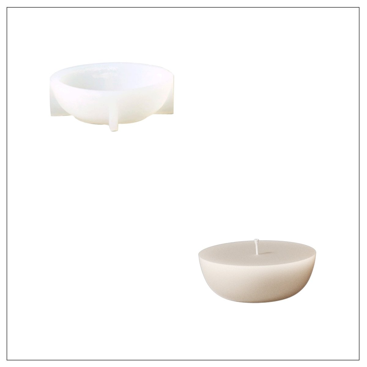 Buy 5oz Walnut Candle Refill Mold - Boowan Nicole