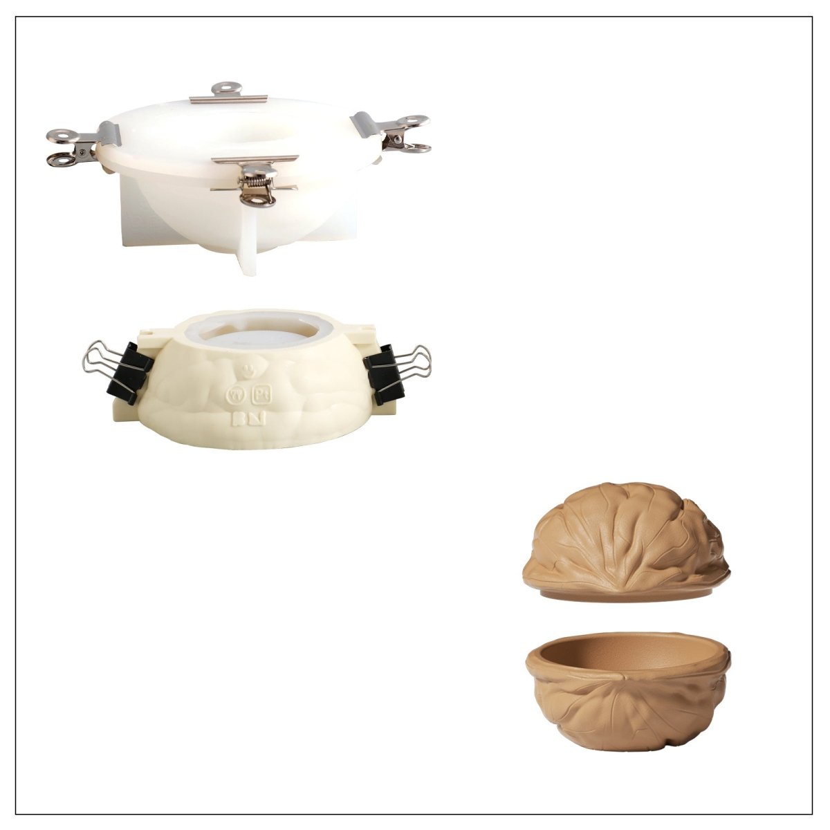 Buy 3oz Walnut Candle Jar Mold - Boowan Nicole