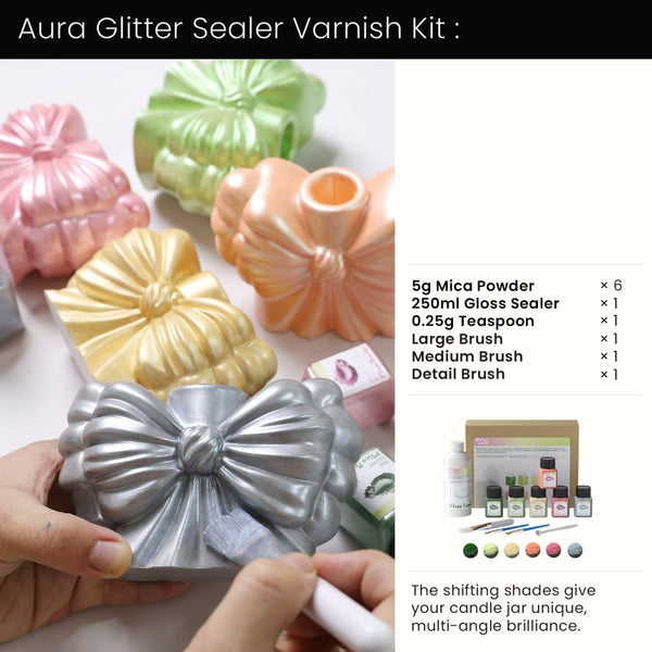 Kit de Verniz Selante com Brilho Aura