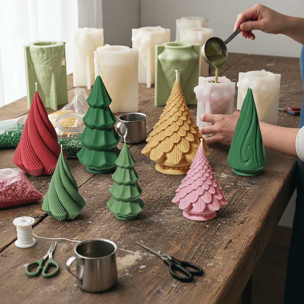 Evergreen Echo – Gently Used Christmas Tree Mold CollectionGently Used MoldLZ0611- Used