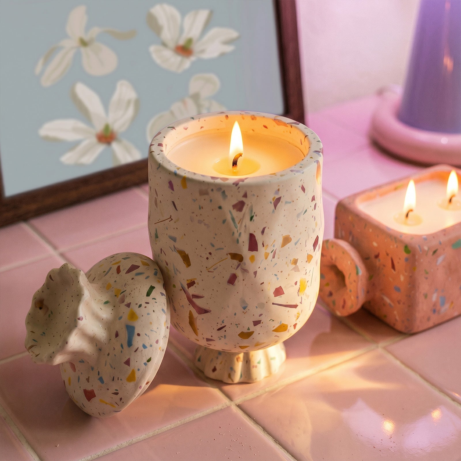 Wrapped Bonbon Candle Jar Silicone Mold Collection