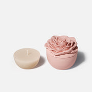 Crowning Rose Candle Jar Silicone Mold & 3.5oz Candle Refill Mold