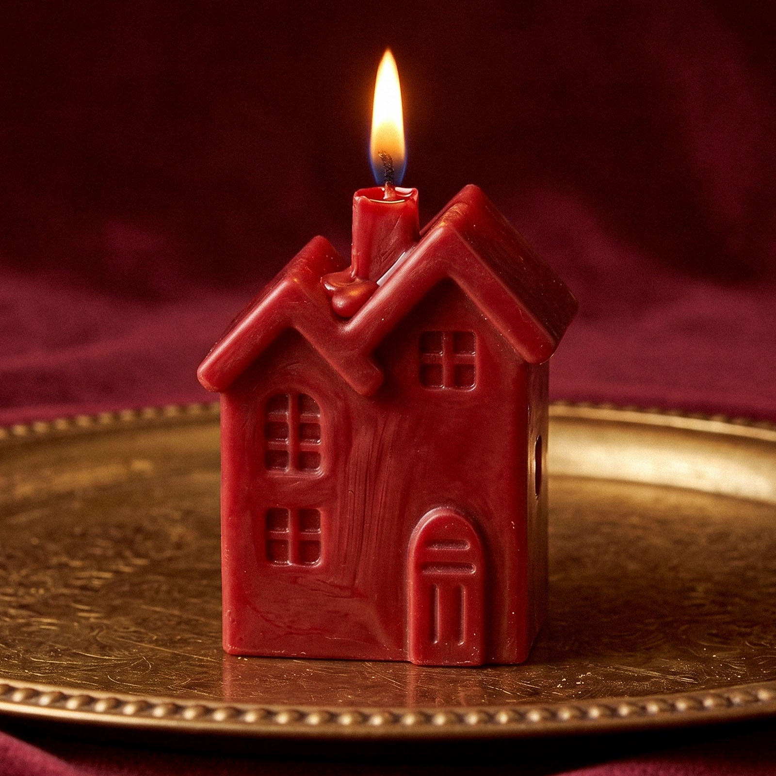 【Pre-sale】Christmas Village Cottage Candle Silicone Mold Collection