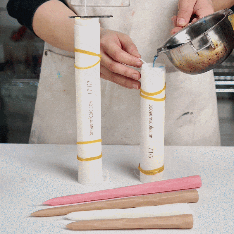 Azulmostaza × BN｜La Isla Bonita Ibiza Magic Light Taper Candle Silicone Mold - product detail 5